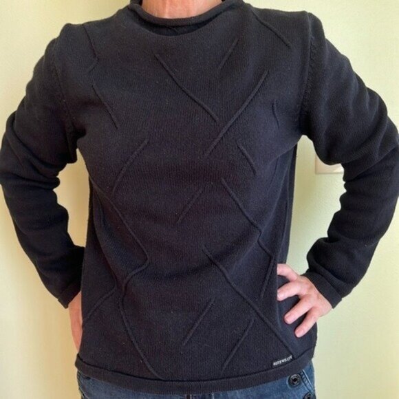 Blue Willi Black Crew Neck Sweater - Picture 12 of 12